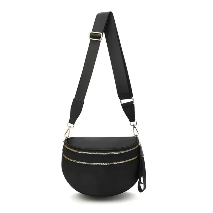 The Roomiest Crossbody Bum Bag（White, black, pink）