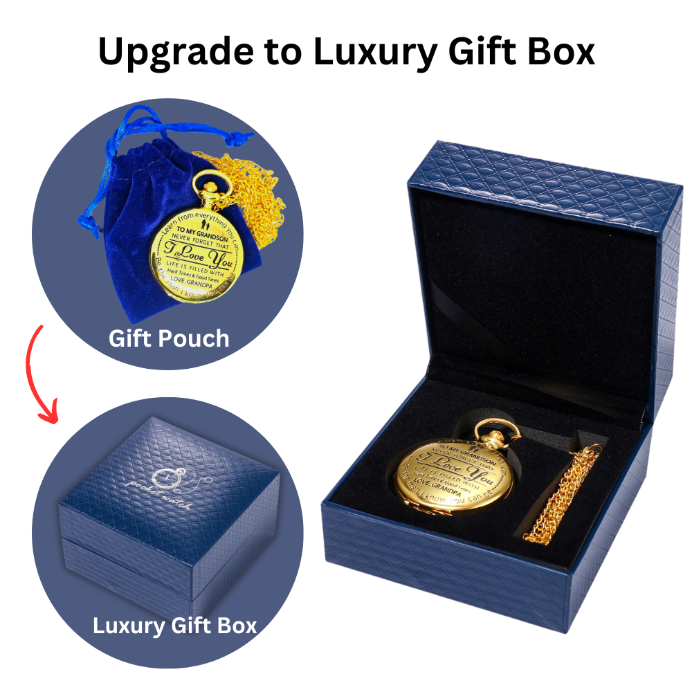 Luxury Vintage Pocket Watch Gift -Includes Exquisite Gift Box