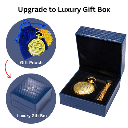 Luxury Vintage Pocket Watch Gift -Includes Exquisite Gift Box